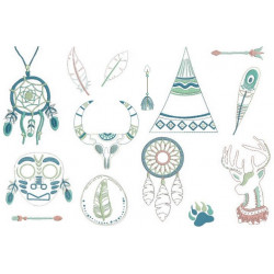 Stickserie - Tipi Life